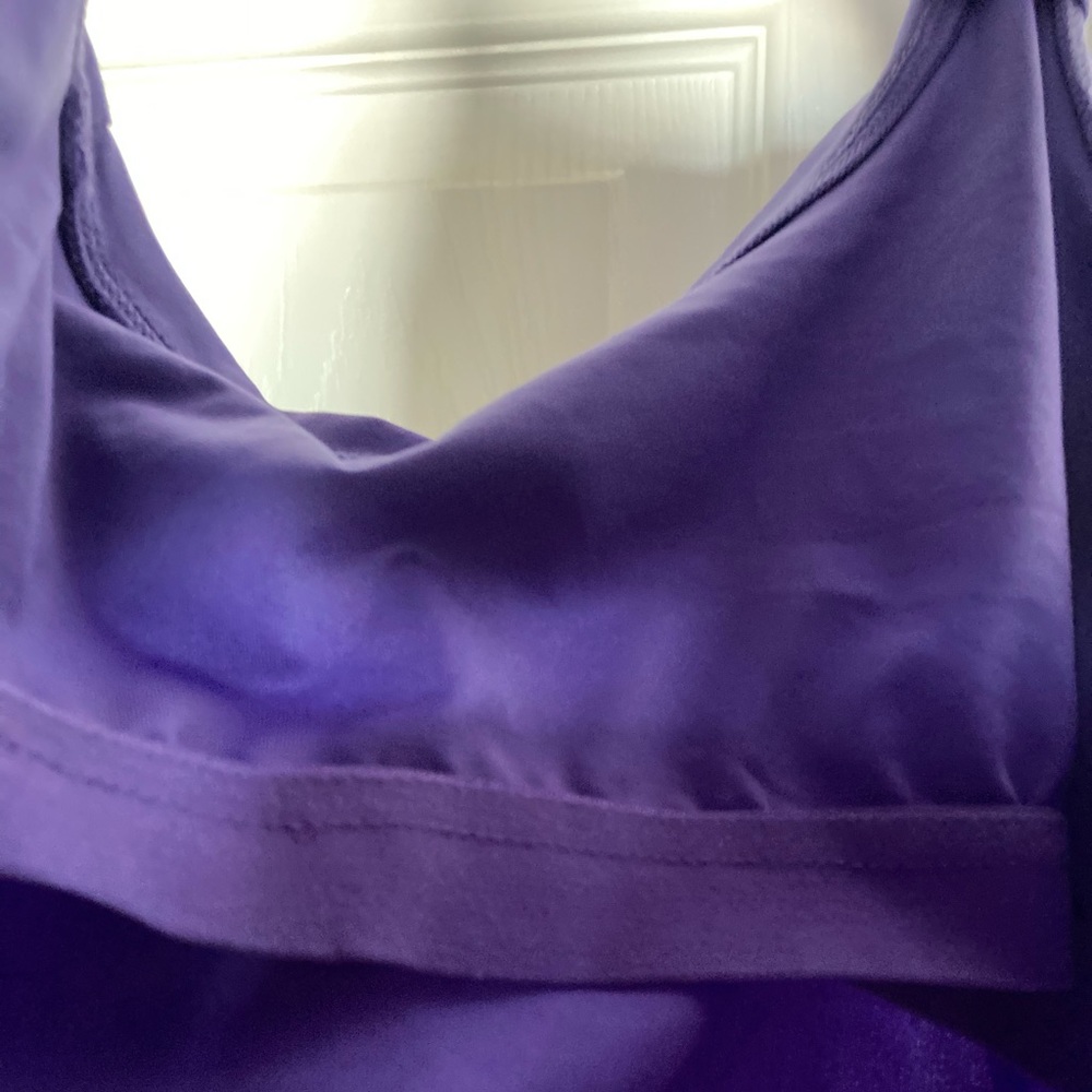 Joe Fresh Purple Racerback Tank Top - Picture 7 of 7